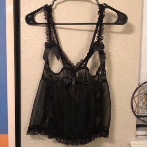 Lingerie babydoll top